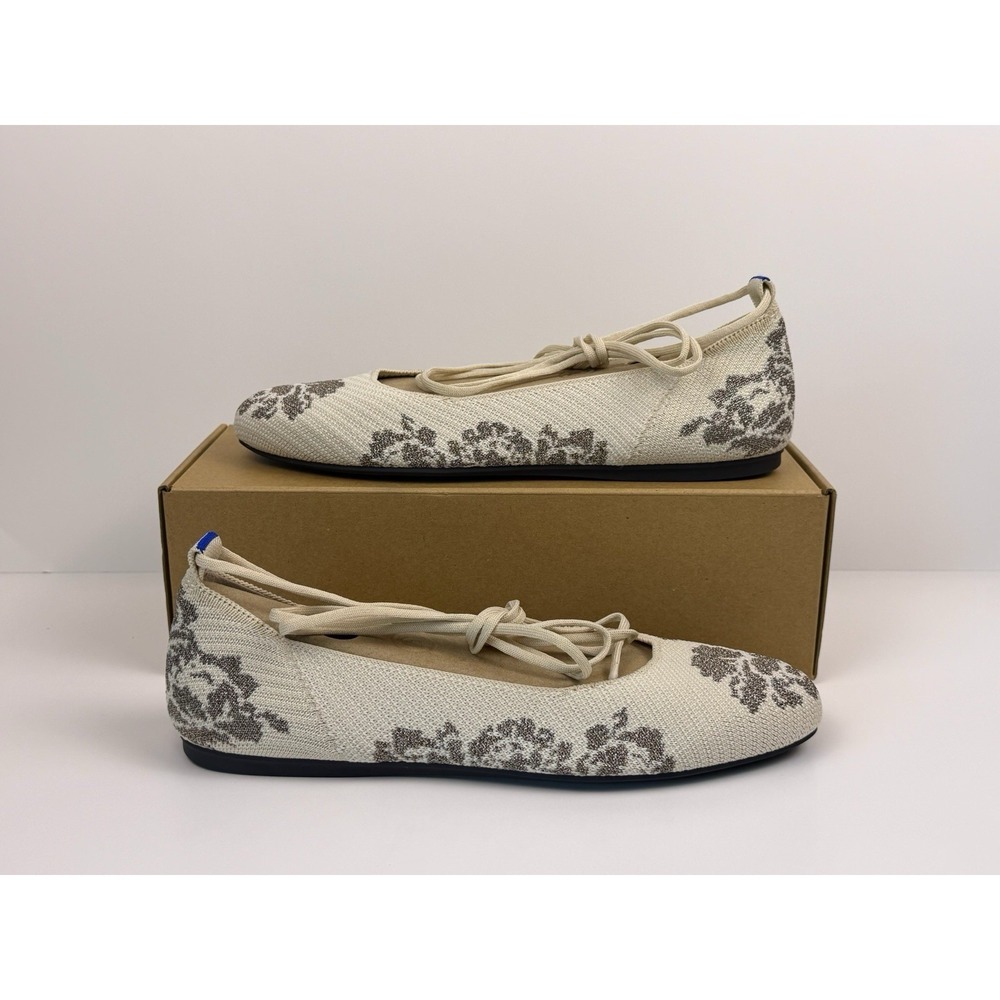 Rothy's The Square Wrap Women's Size 9.5 Burnished Pearl 102-014